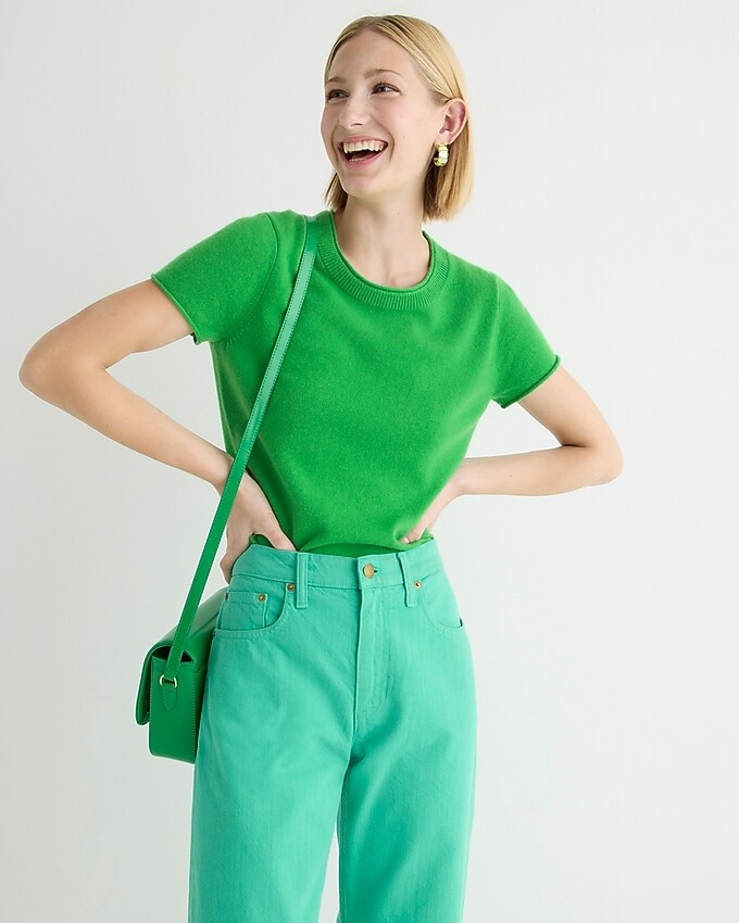 Relaxed cashmere T-shirt | J. Crew US