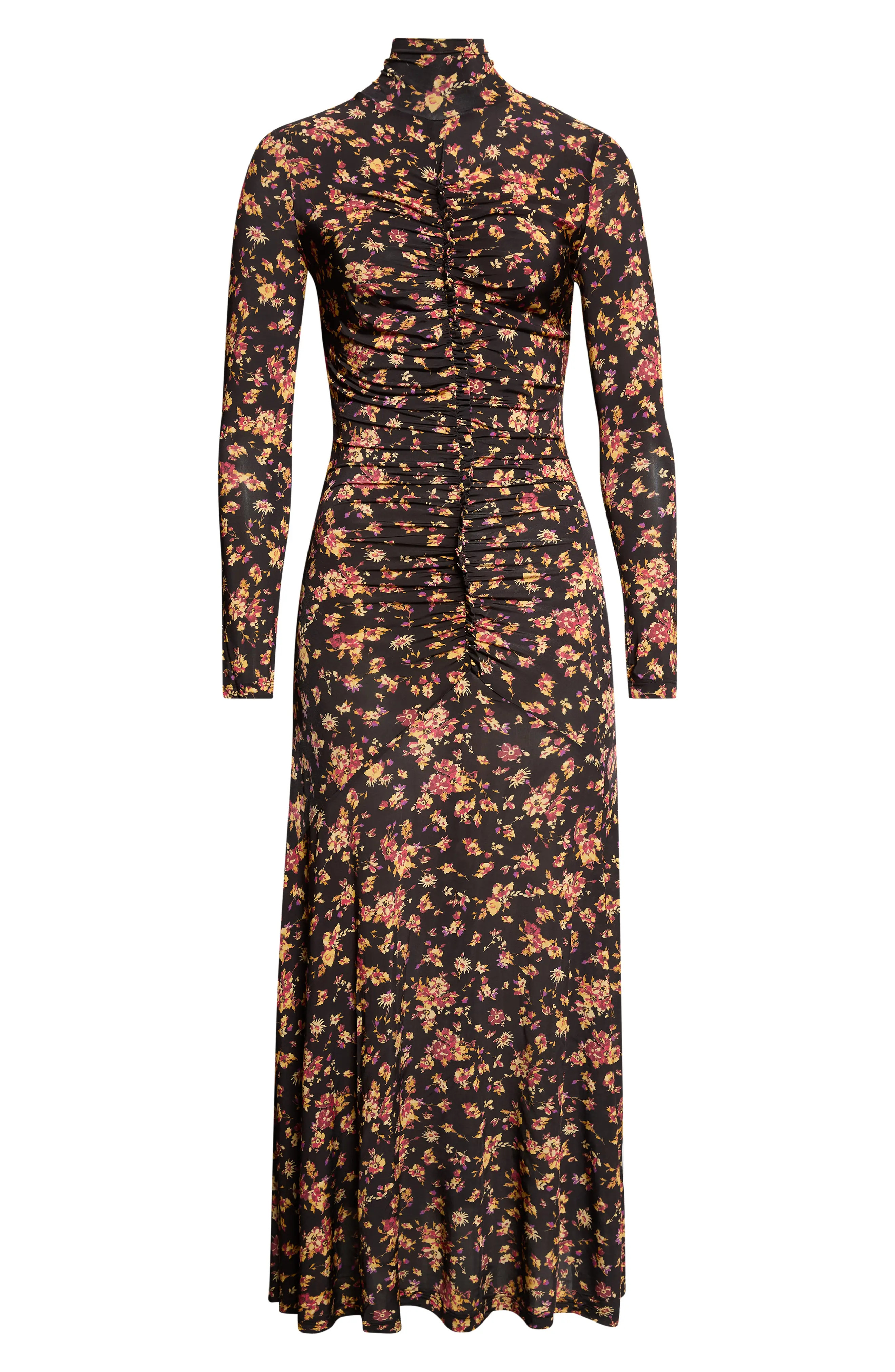Ulla Johnson Ida Long Sleeve Jersey Midi Dress (Women) | Nordstrom | Nordstrom