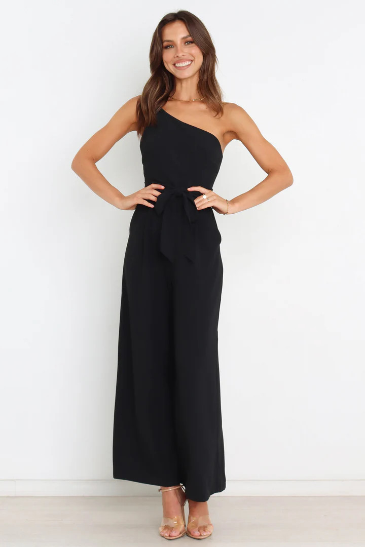 LEYTON JUMPSUIT - BLACK | Petal & Pup (US)