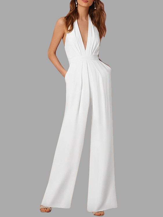 bec and bridge white jumpsuit