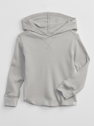 babyGap Waffle-Knit Hoodie | Gap Factory