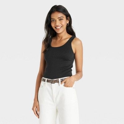 Women's Seamless Slim Fit Tank Top - A New Day™ | Target