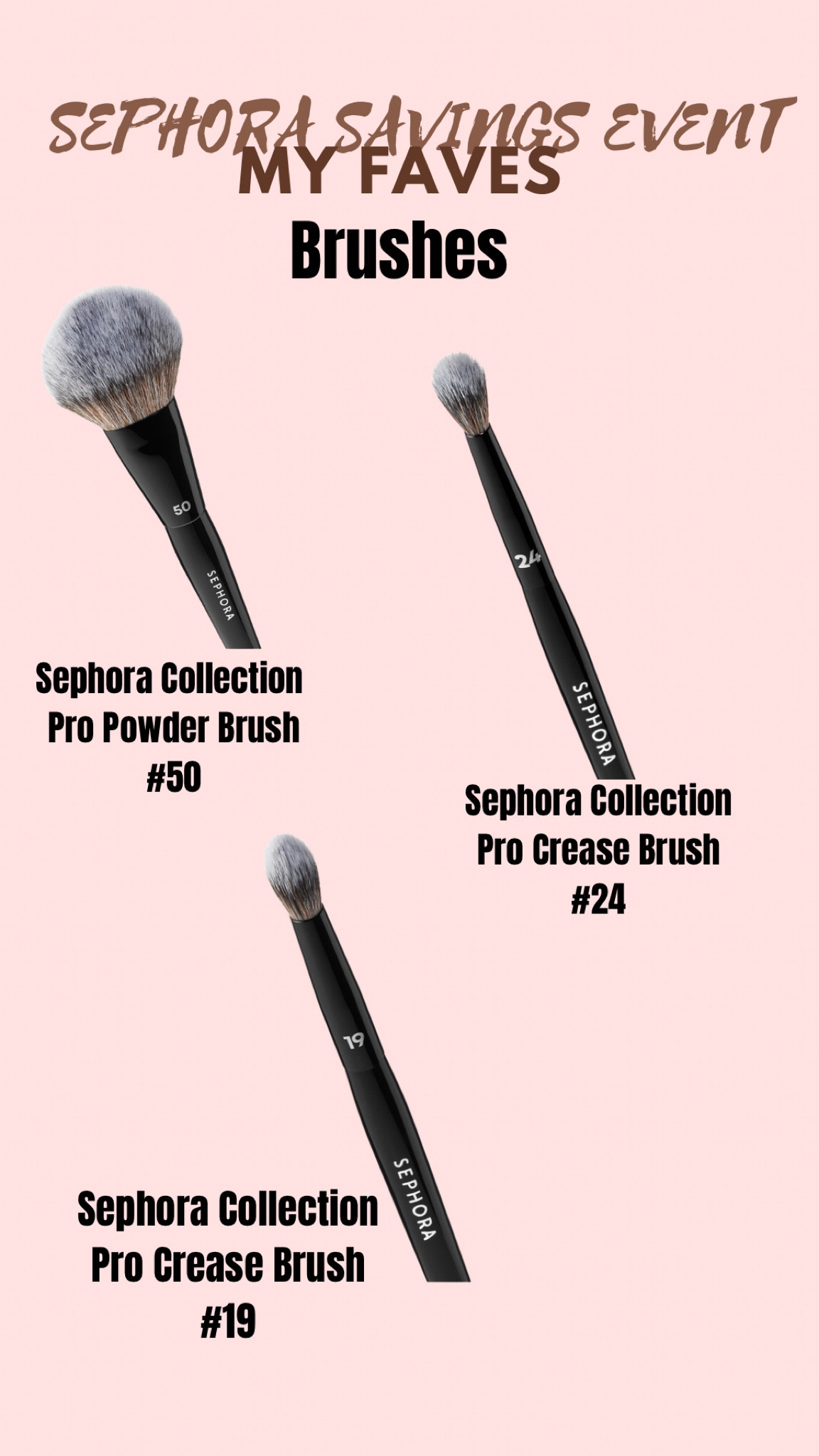 I have a million and one brushes but these three will always be on the top of my list. Gets the job done and done flawlessly. Also, these brushes are easy to clean. 

#LTKsalealert #LTKbeauty #LTKBeautySale