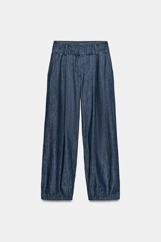 BARREL TROUSERS WITH DARTS | Zara UK