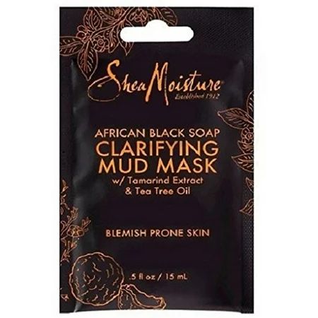 2 Pack - Shea Moisture African Black Soap Clarifying Mud Mask with Tamarind Extract & Tea Tree Oil 0 | Walmart (US)