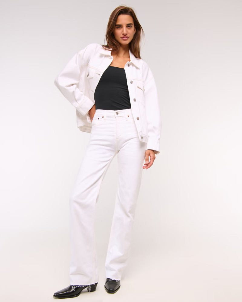 Women's High Rise 90s Relaxed Jean | Women's Bottoms | Abercrombie.com | Abercrombie & Fitch (US)