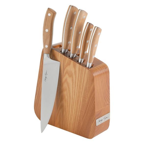 Cravings by Chrissy Teigen 6pc Stainless Steel Block Cutlery Set with Wood Handle | Target