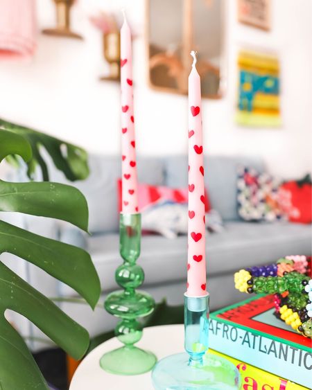 DIY Painted Candlesticks
DIY Gifts
Galentines Day Gifts
Cute Gifts
Hearts 
Heart Lover

#LTKGiftGuide #LTKfindsunder50 #LTKhome