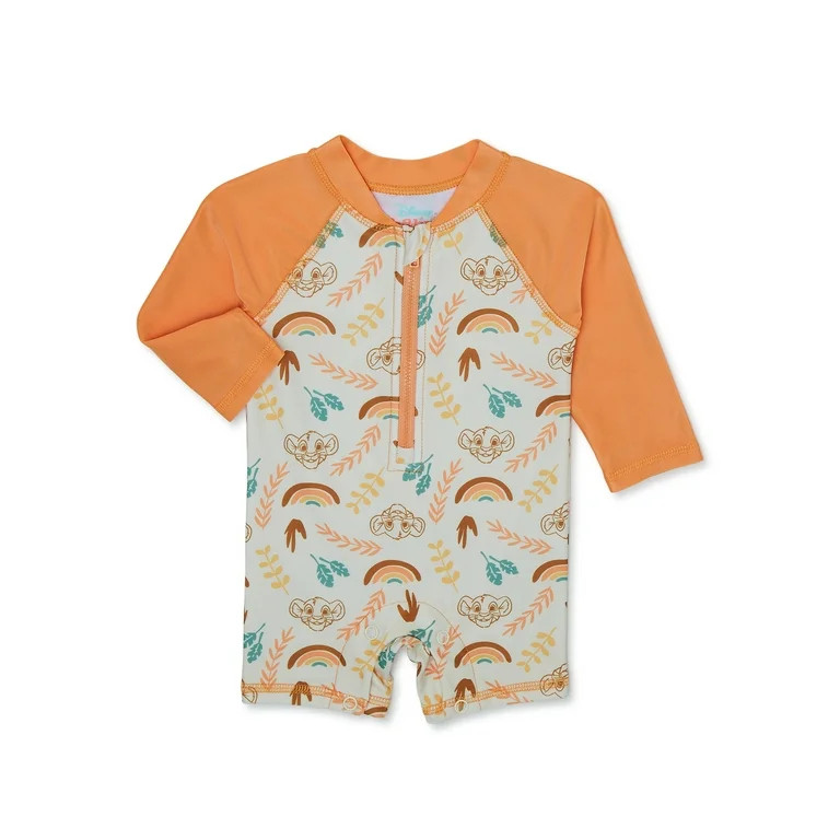 Baby Character One-Piece Swimsuit, Sizes 0-12M - Walmart.com | Walmart (US)