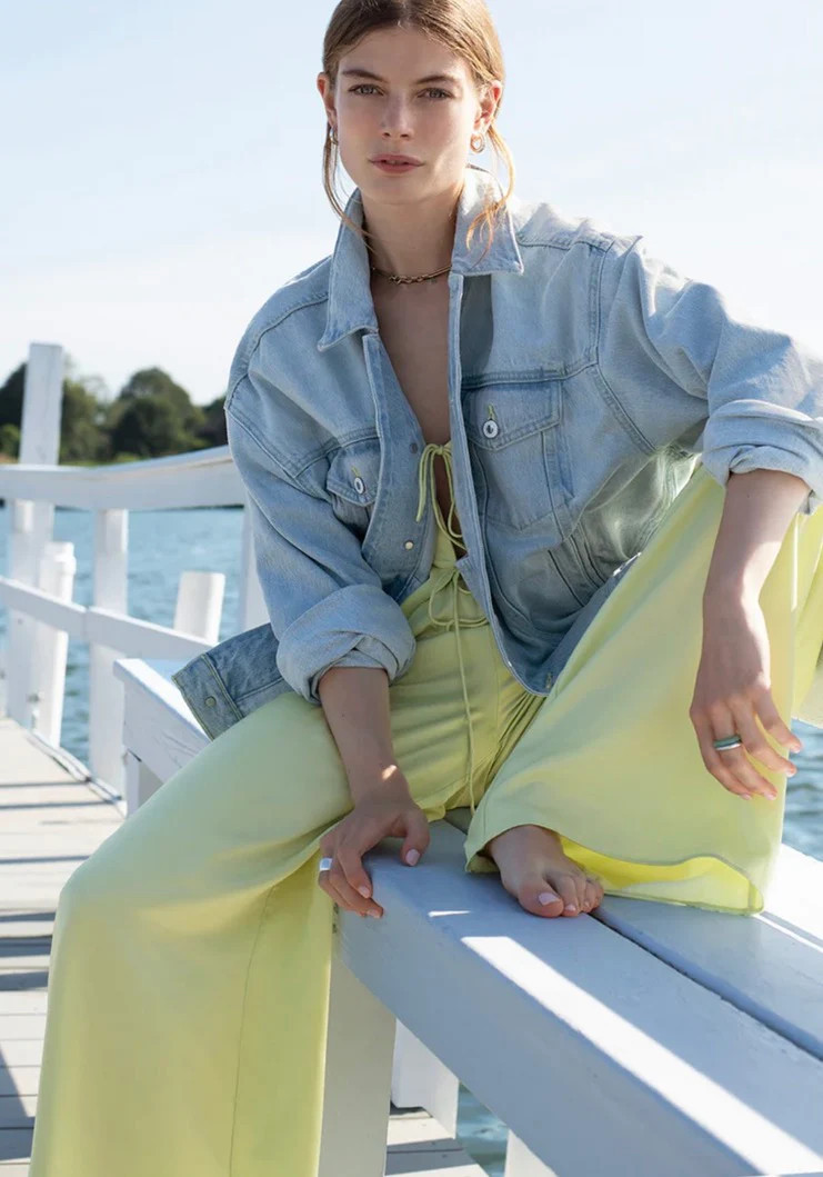 Favorite Daughter The Otto Denim Jacket in Freeport | Sierra Deene