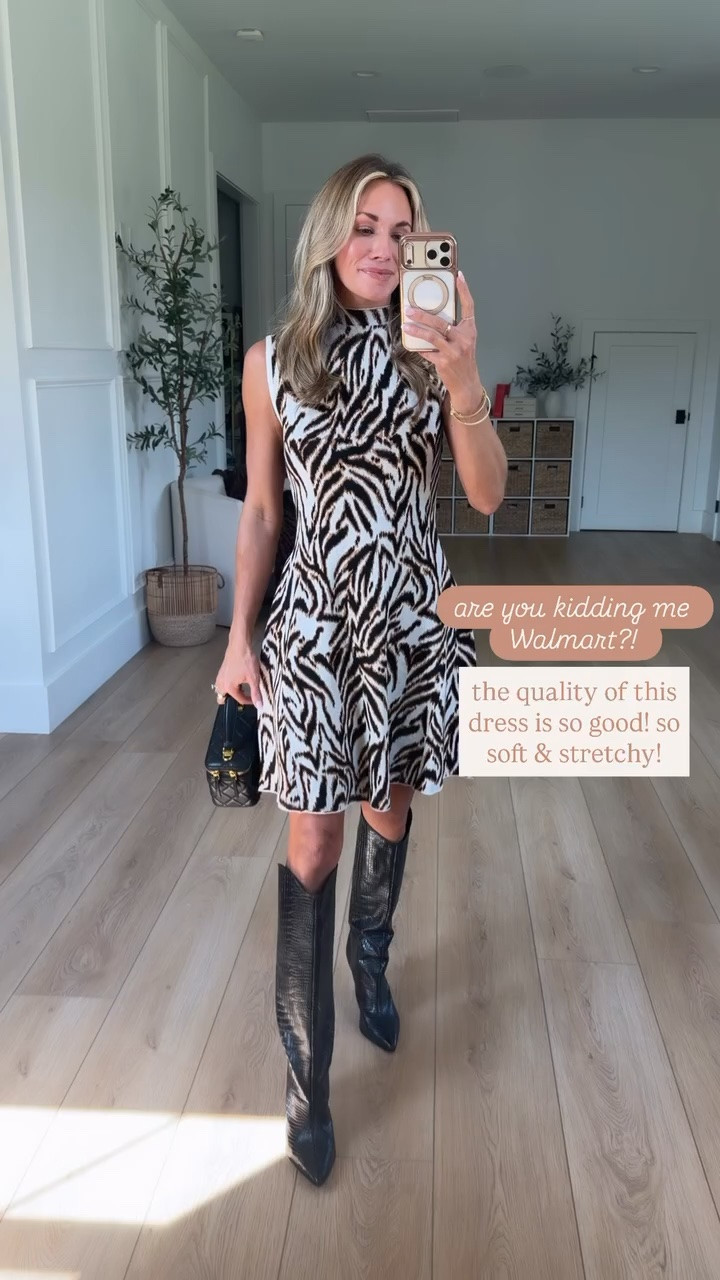 ok, Walmart!!! I’m seriously obsessed with this dress! how fun! 🤎👏

#LTKSeasonal #LTKPetite #LTKootd