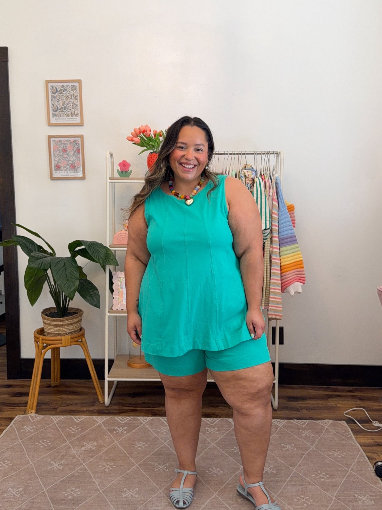 Free people inspired Amazon set that’s 100% cotton and the perfect spring summer throw on and go look! I’m wearing the XXL

#LTKPlusSize #LTKPetite #LTKSaleAlert
