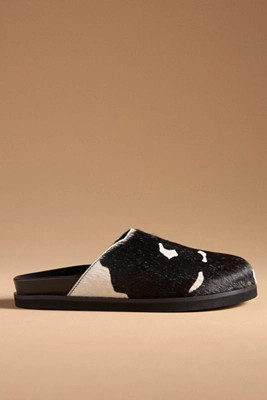 By Anthropologie Calf-Hair Clogs | Anthropologie (US)
