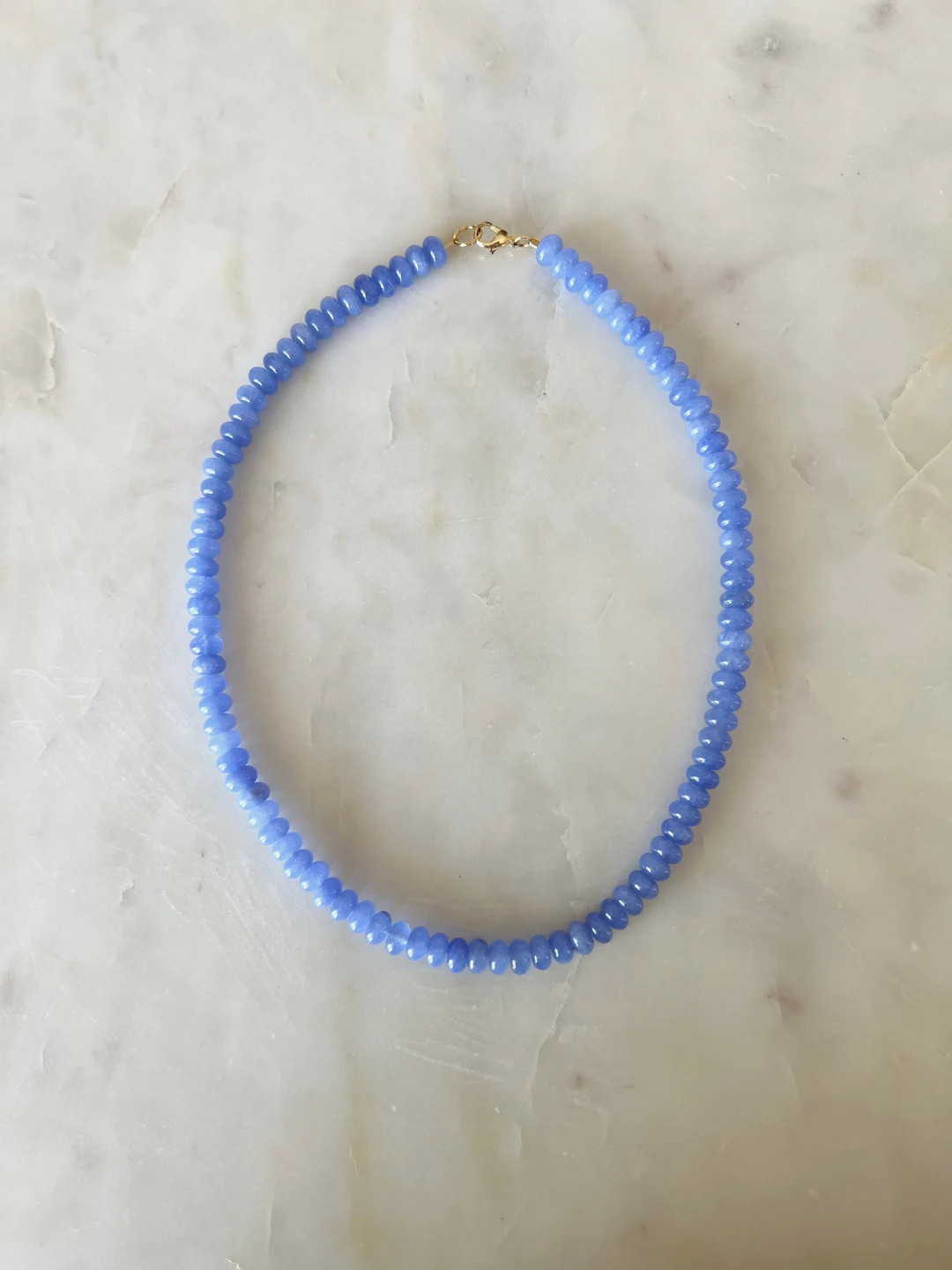 Lavender Sky Gemstone Necklace - Etsy | Etsy (US)