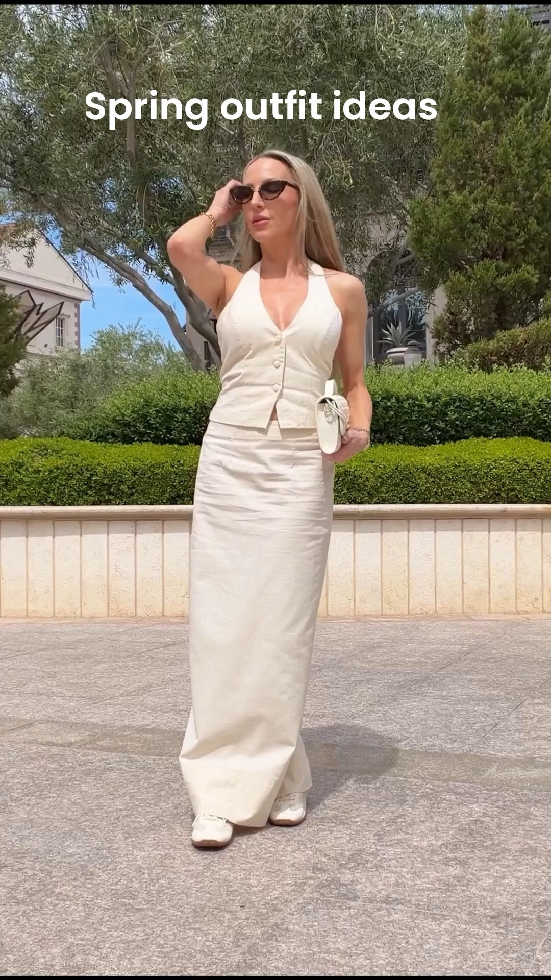 #ad Spring outfits 2026 : Spring outfit ideas and sneakerina outfit ideas. you’ve been wondering which sneakerinas to get or if VIVAIA sneakerinas are worth it check out my new VIVAIA shoes review on YouTube @evedawes plus lots of outfit ideas. PS they’re machine washable, run true to size and you can use my discount code: Eve10. For the pink WISKII workout outfit use my discount code 15EVE #celebritystyle

#LTKSeasonal #LTKSaleAlert #LTKootd