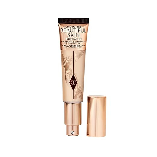 Charlotte Tilbury Beautiful Skin Medium Coverage Hydrating Foundation - Buildable Liquid Makeup f... | Amazon (US)