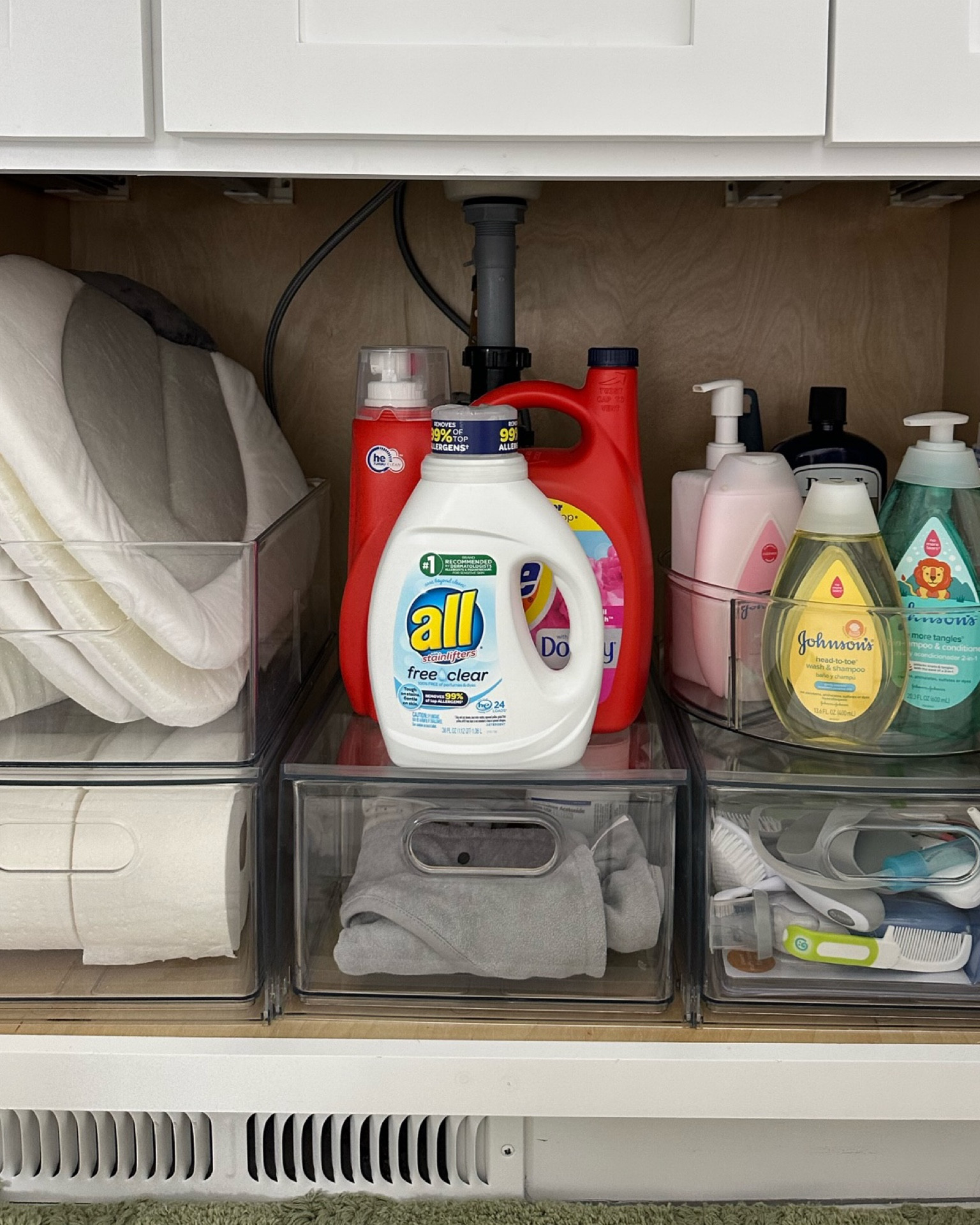 Under the sink organization 

#LTKhome #LTKFind #LTKfamily