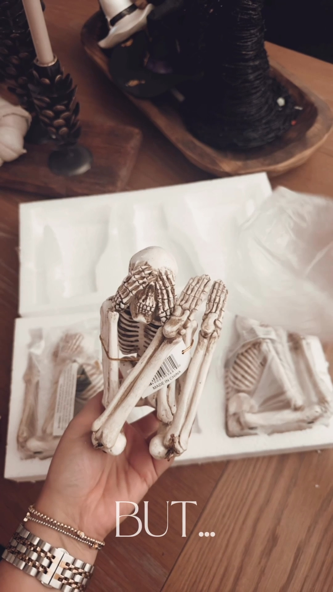 These sold out so fast last year! Sharing early so you can snag them! So great for tables and shelves!! Perfect for spooky bathroom vibes too! Love Halloween!!! And because they’re Amazon these skeletons won’t break the bank!

#LTKSeasonal #LTKHome #LTKSaleAlert