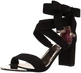 Ted Baker Women's NOXEN 2 Heeled Sandal, Black Suede, 7 M US | Amazon (US)