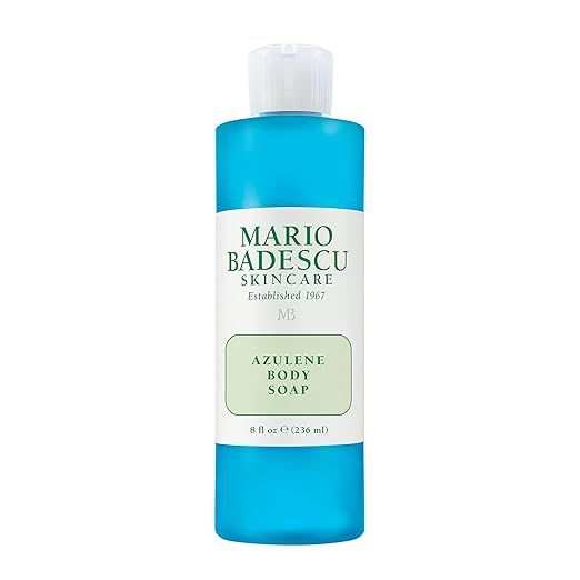 Mario Badescu Azulene Body Soap, Gentle Bath Wash to Soften, Nourish & Cleanse, Comforting Chamom... | Amazon (US)