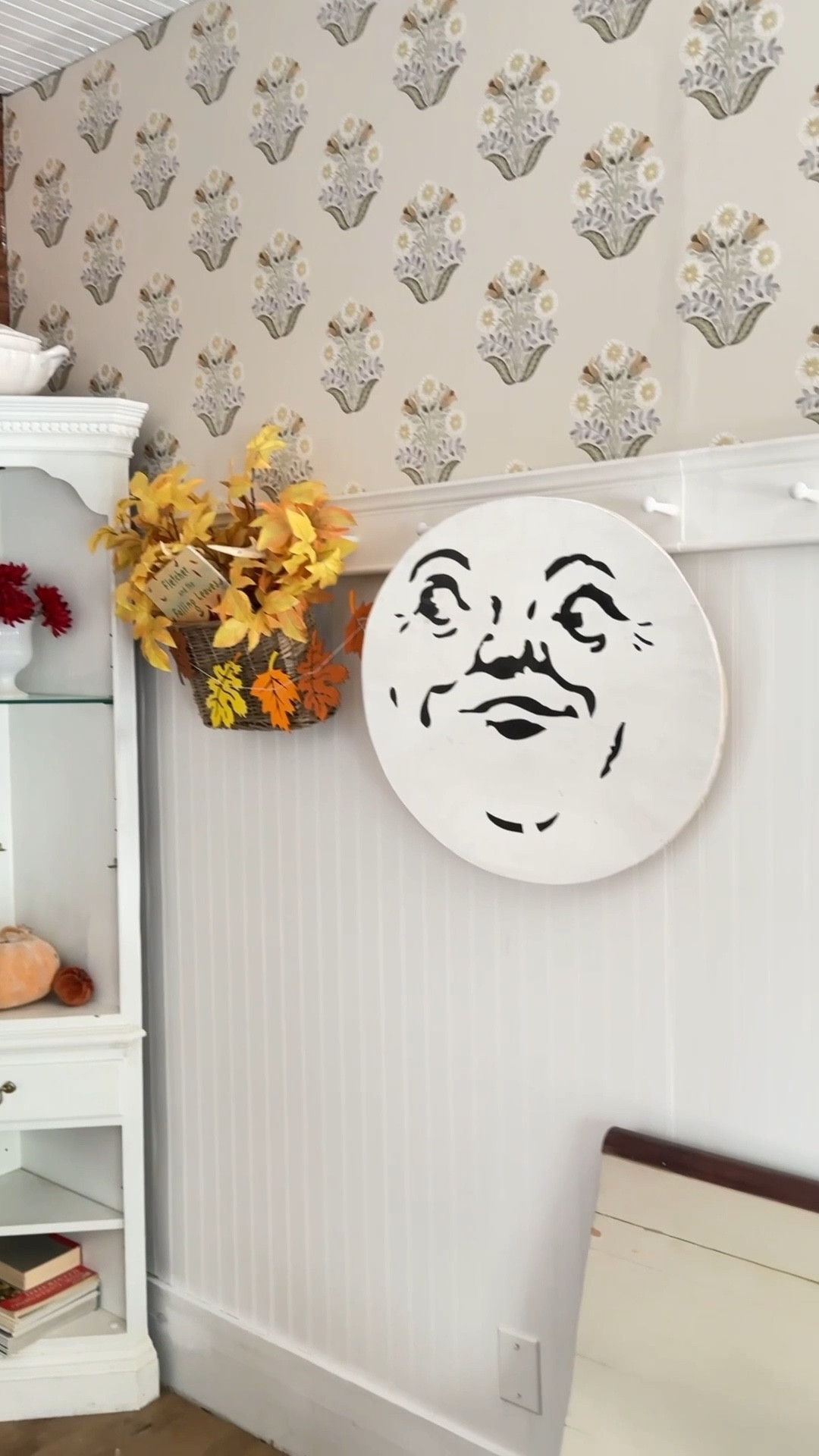 Wallpaper is up on our entryway wall and it’s as cozy and beautiful as I’d hoped. 🥹

#LTKHome #LTKFamily #LTKSeasonal