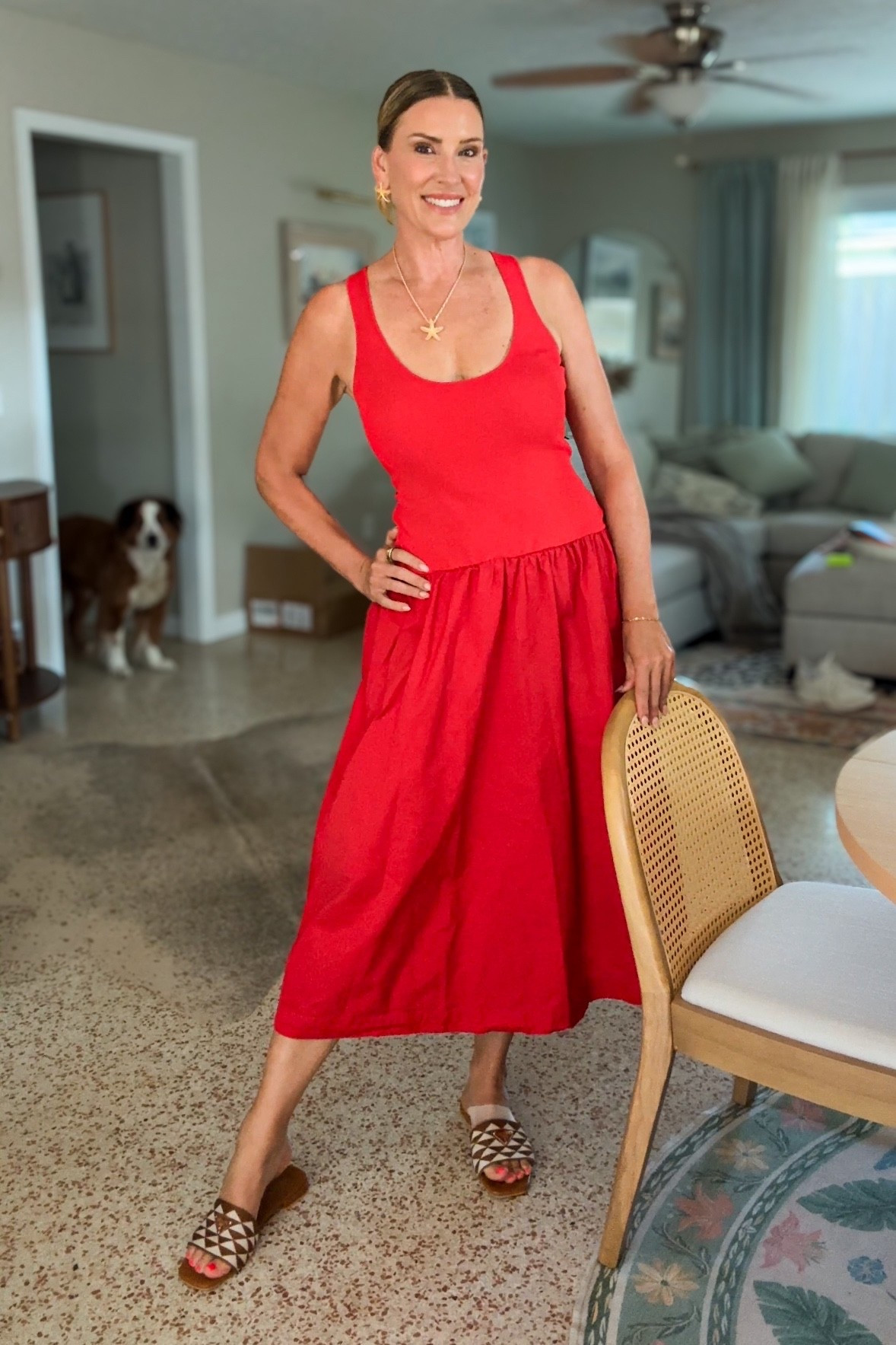 Chic drop waist maxi from Rent the Runway…and I found some great look alike options! 

If you get this on RTR size down. I am in a small. 

A favorite way to look put together is to wear a matching earring and necklace set!

5’10 size 10 with an 8.5/9 shoe. 

This would be great for the holidays with a furry shrug too!


#LTKStyleTip #LTKMidsize #LTKSeasonal