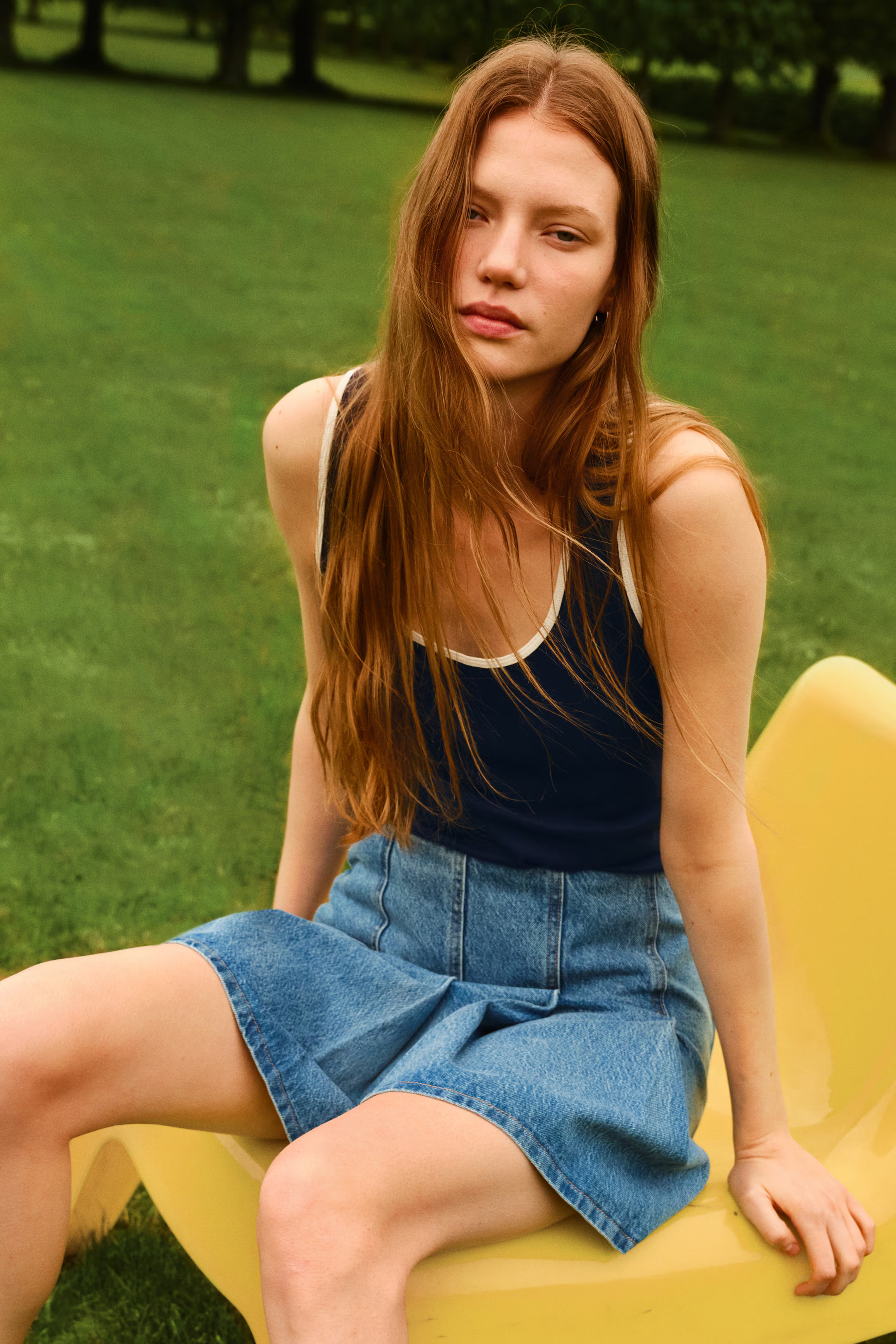 Cotton Tank Top | H&M (US + CA)
