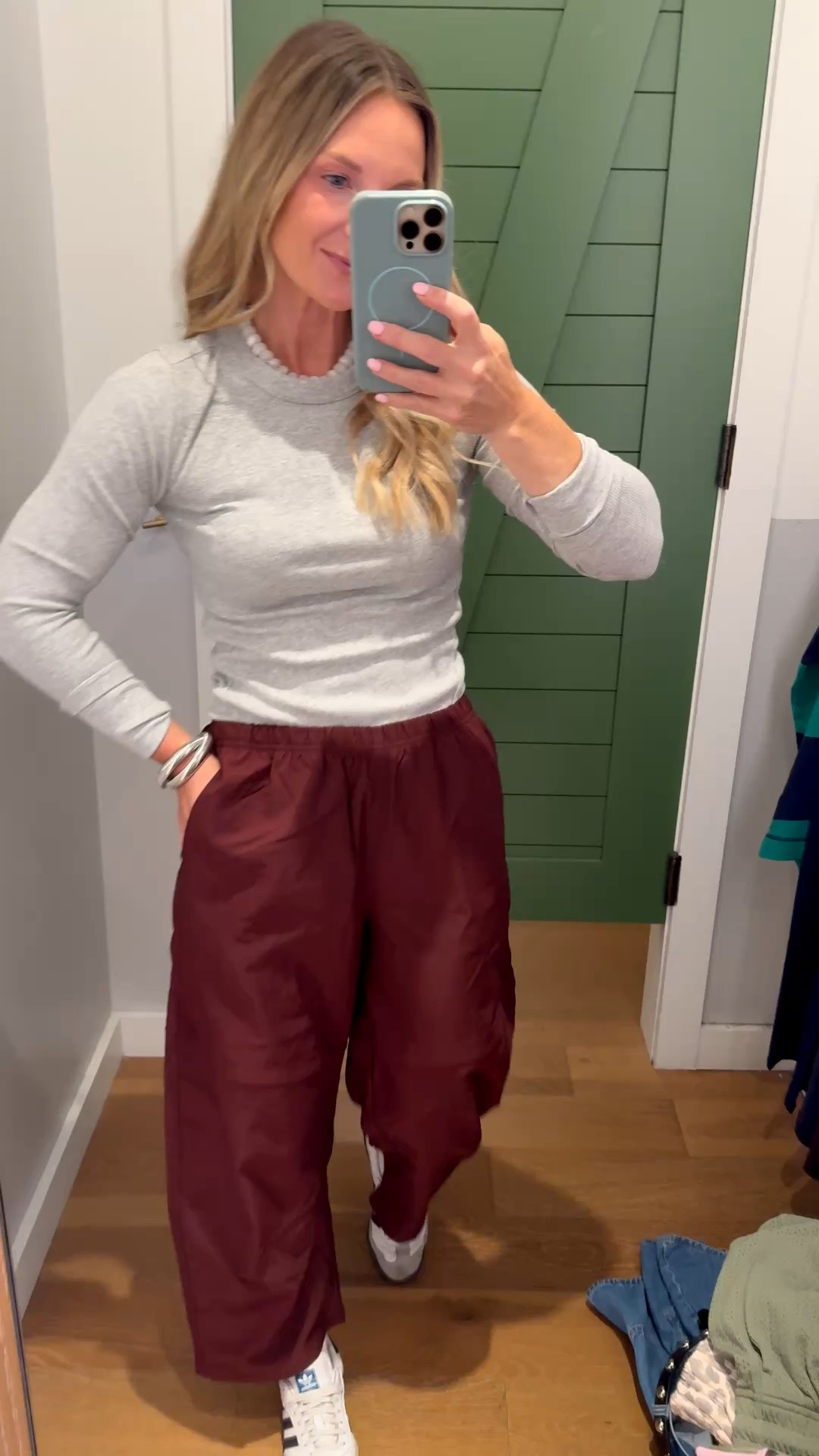Aerie this fall is so good.  And give me all the track pants!

Wearing a small in both

#LTKActive #LTKOver40