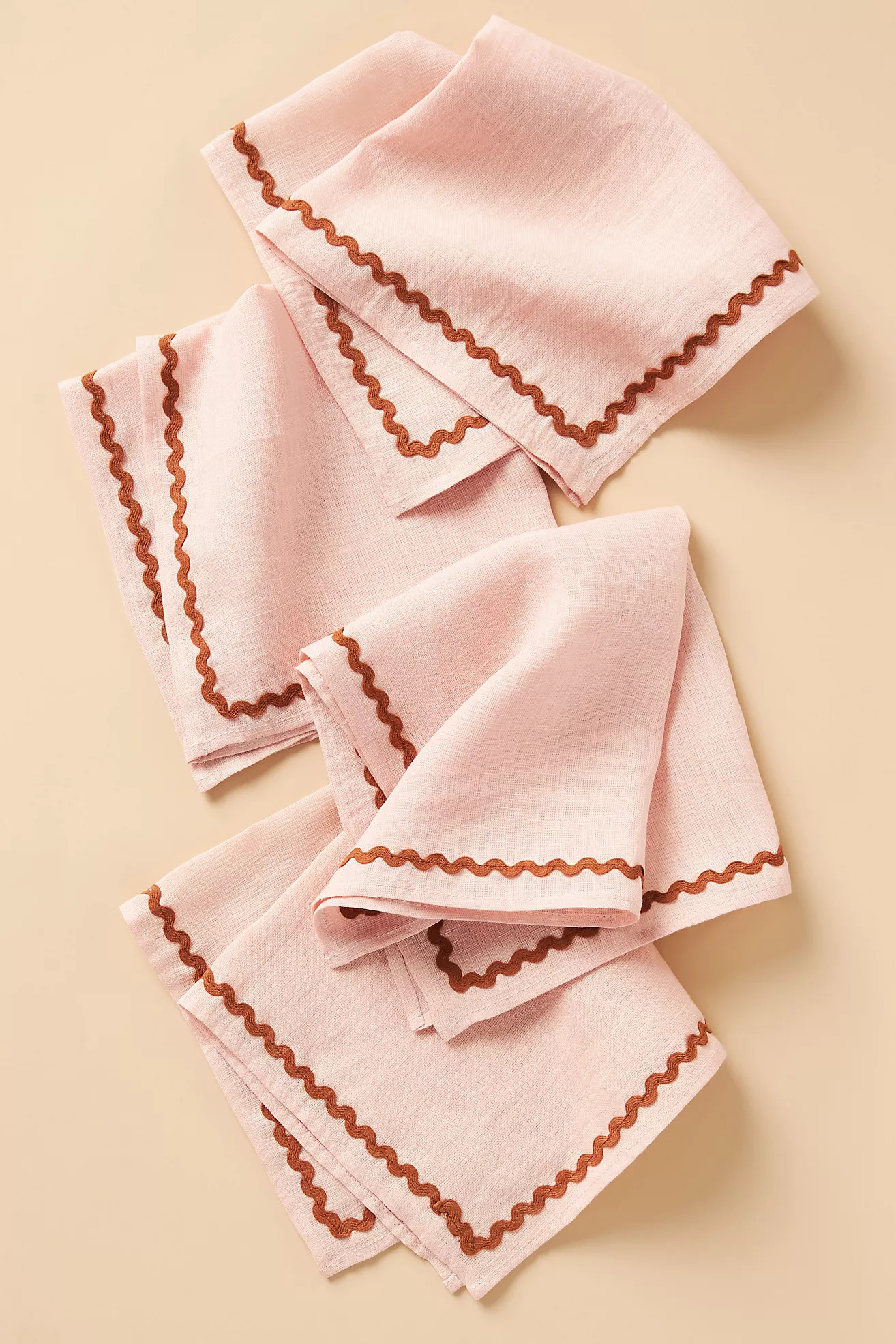 Chan Luu Linen Napkins, Set of 4 | Anthropologie (US)