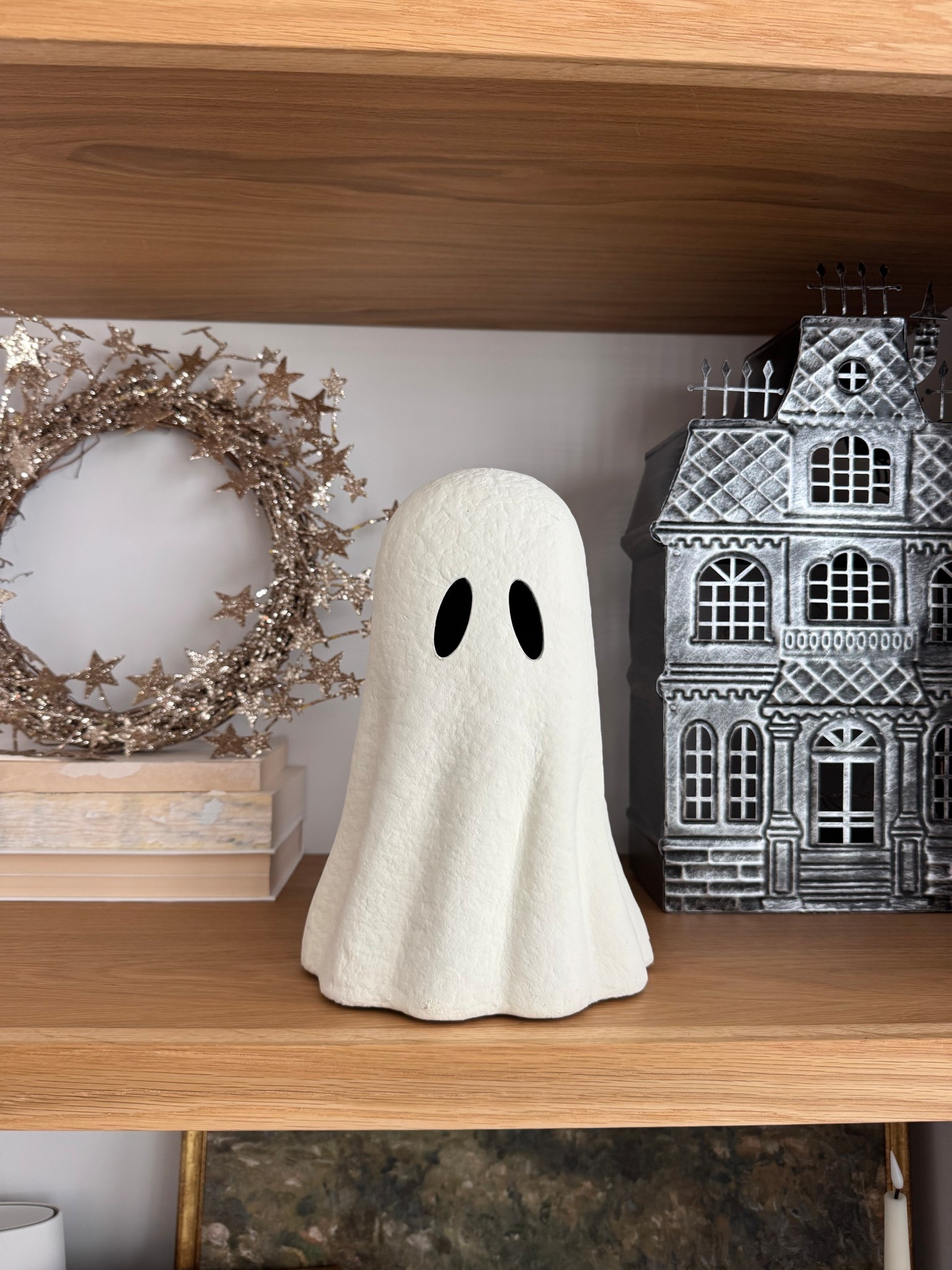 The cutest paper mache ghostie 👻 

#LTKSeasonal #LTKHome #LTKFindsUnder50