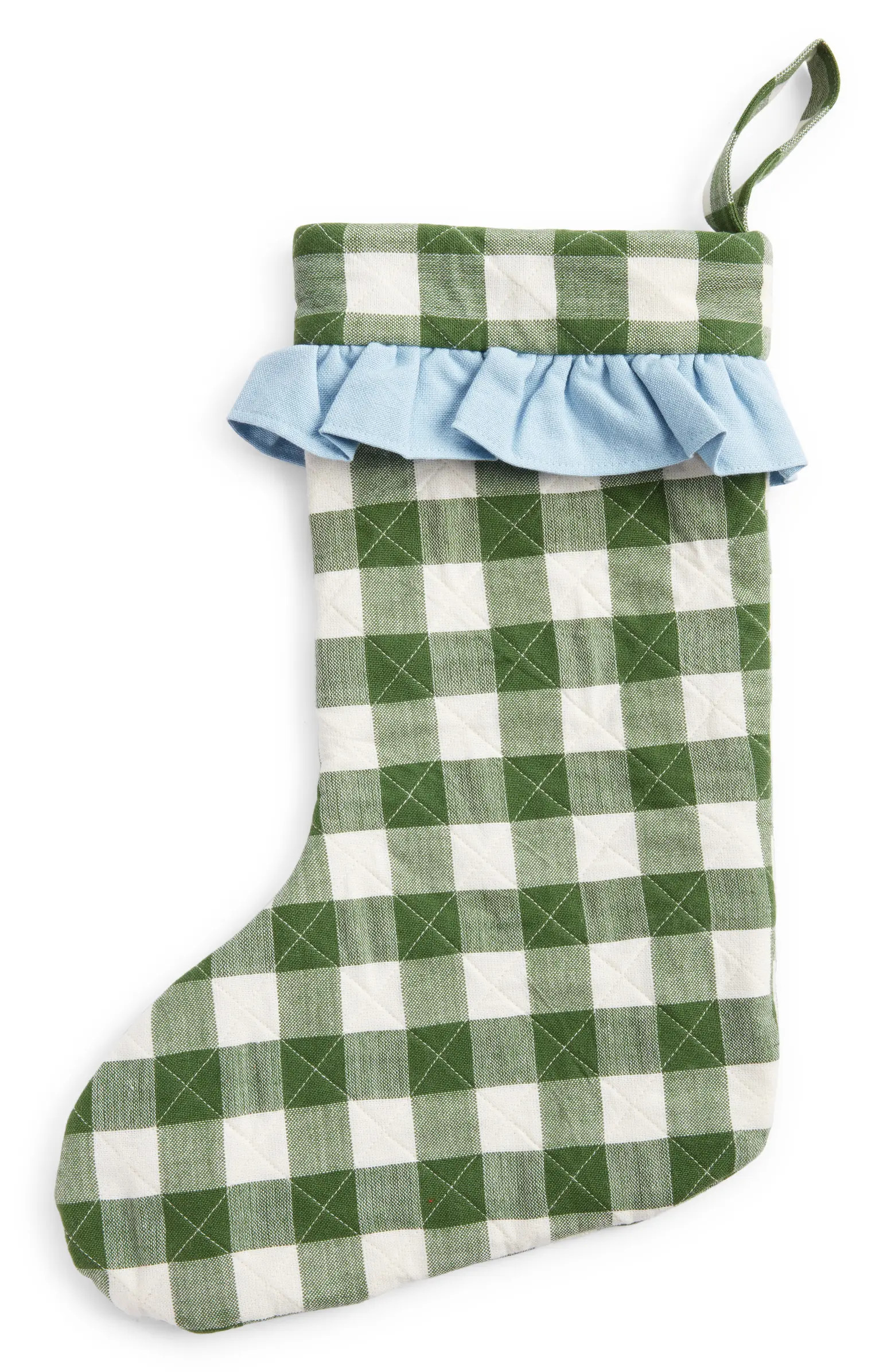 Heather Taylor Home Gingham Stocking | Nordstrom | Nordstrom