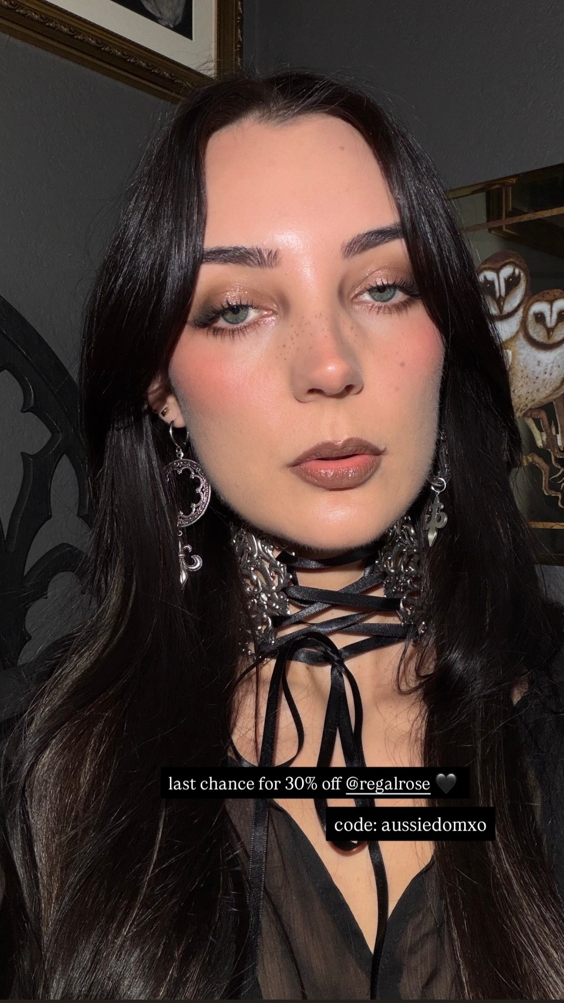 last chance for 30% off @regalrose 🖤  code: aussiedomxo