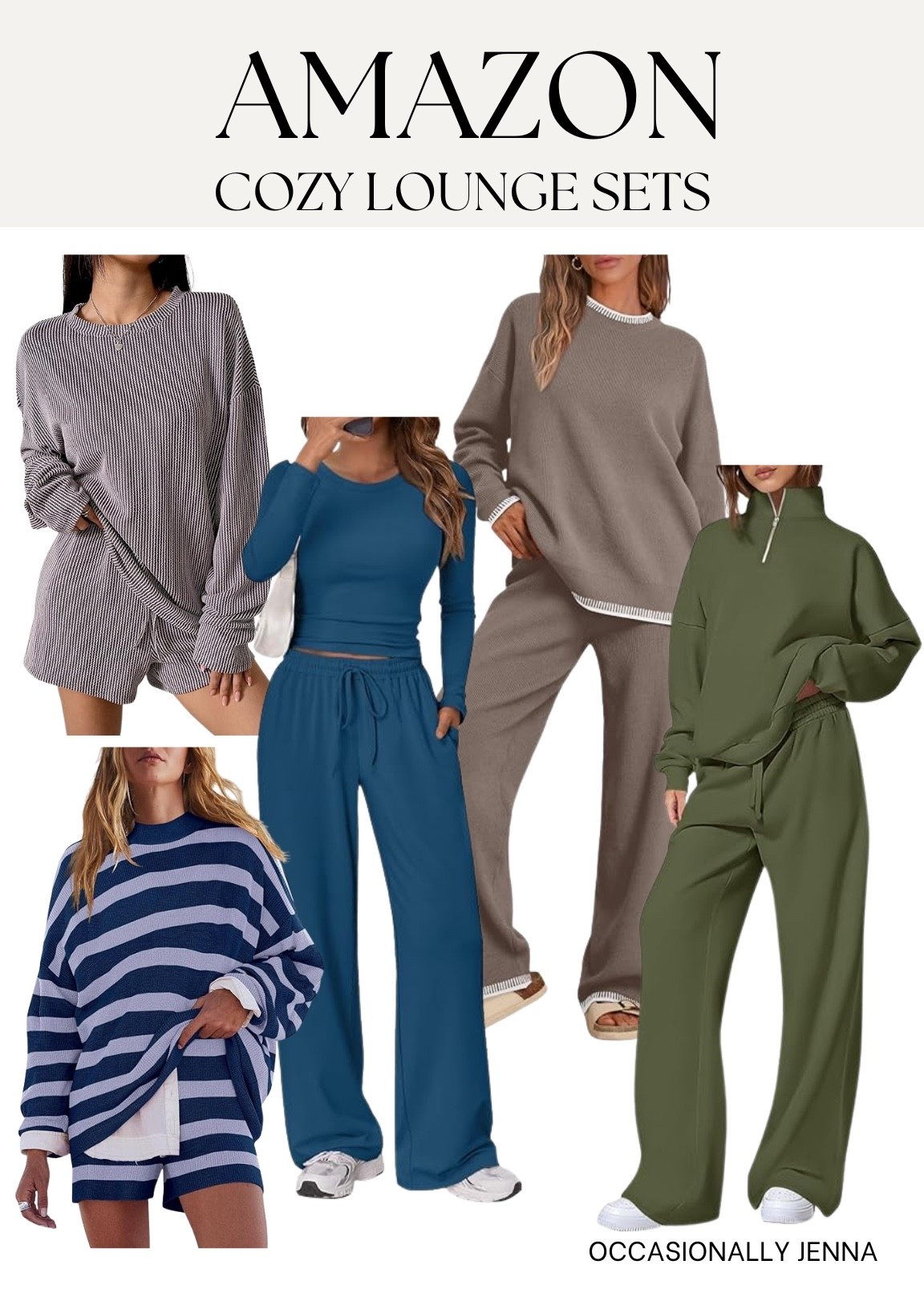 Cozy lounge sets I’m loving on Amazon! 

#LTKgrwm #LTKootd