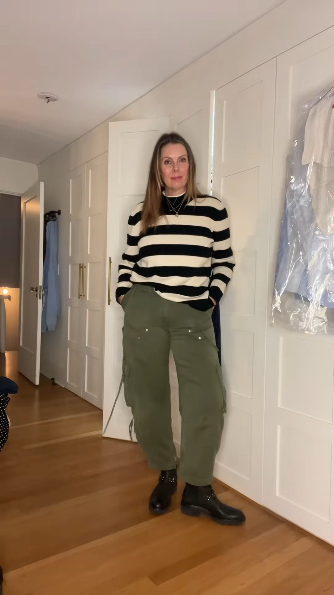 It’s a @gap collab kinda day I guess #gapxcultgaia #gapxami #middlesizemiddleage #midsizestyle #over50style #combatboots 

#LTKStyleTip #LTKOver40 #LTKMidsize