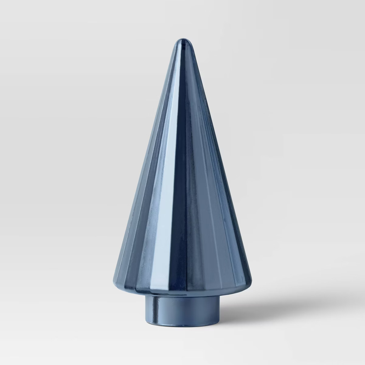 Christmas Medium Ribbed Tree Blue - Threshold™ | Target