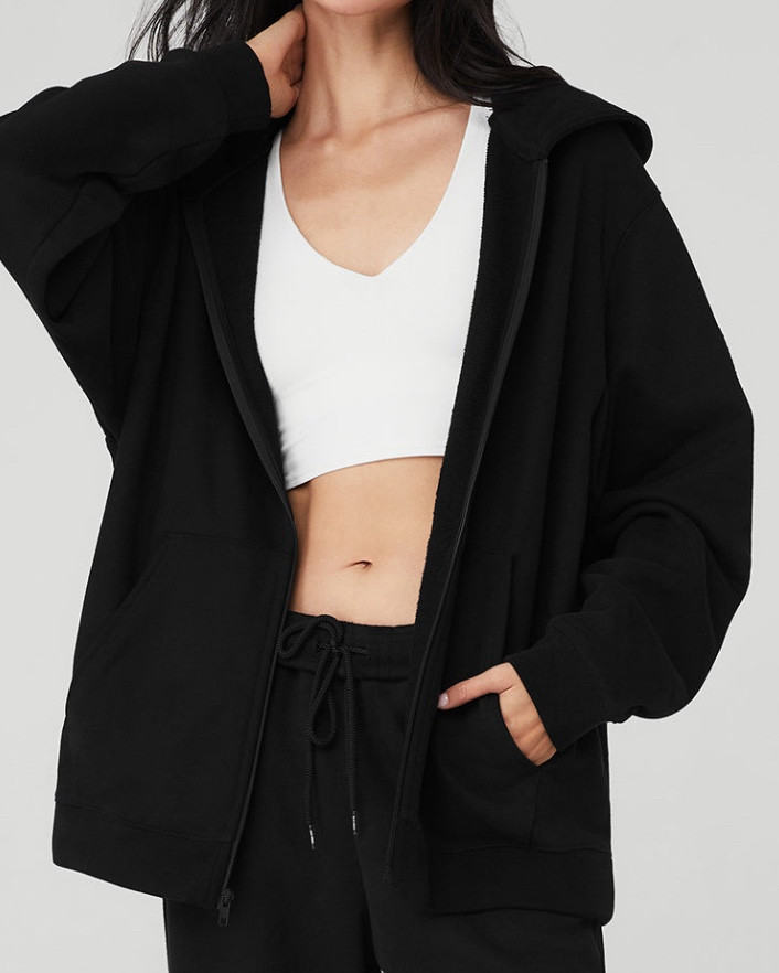 Oversized zipup hoodie 

#LTKsalealert #LTKstyletip #LTKActive