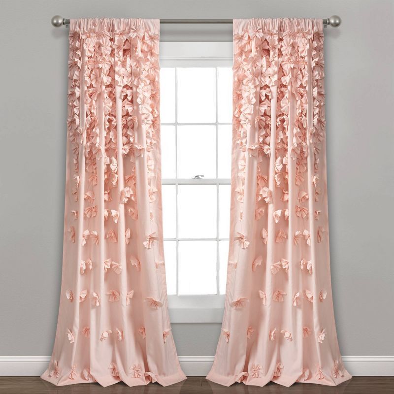 Riley Window Curtain Panels - Lush Décor | Target