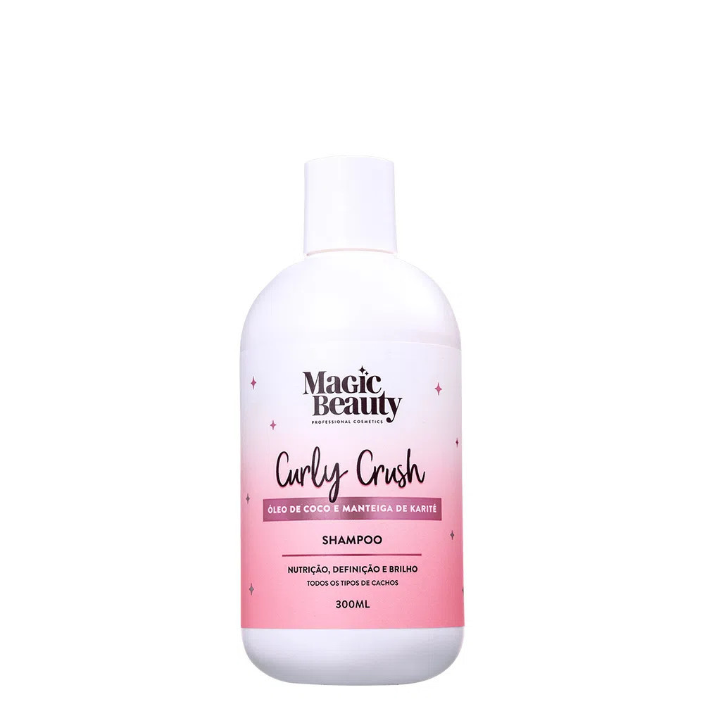 Shampoo Magic Beauty Curly Crush 300 ml - AMOBELEZA - AMOBELEZA - Produtos para Cabelo, Perfumes ... | Amobeleza (BR)