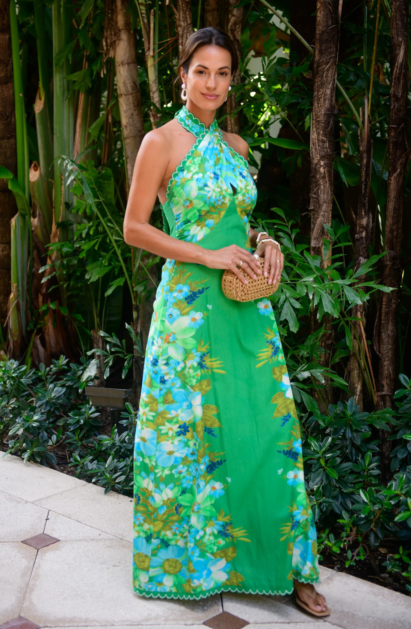 Aubrey Dress in Hula | Elizabeth James The Label