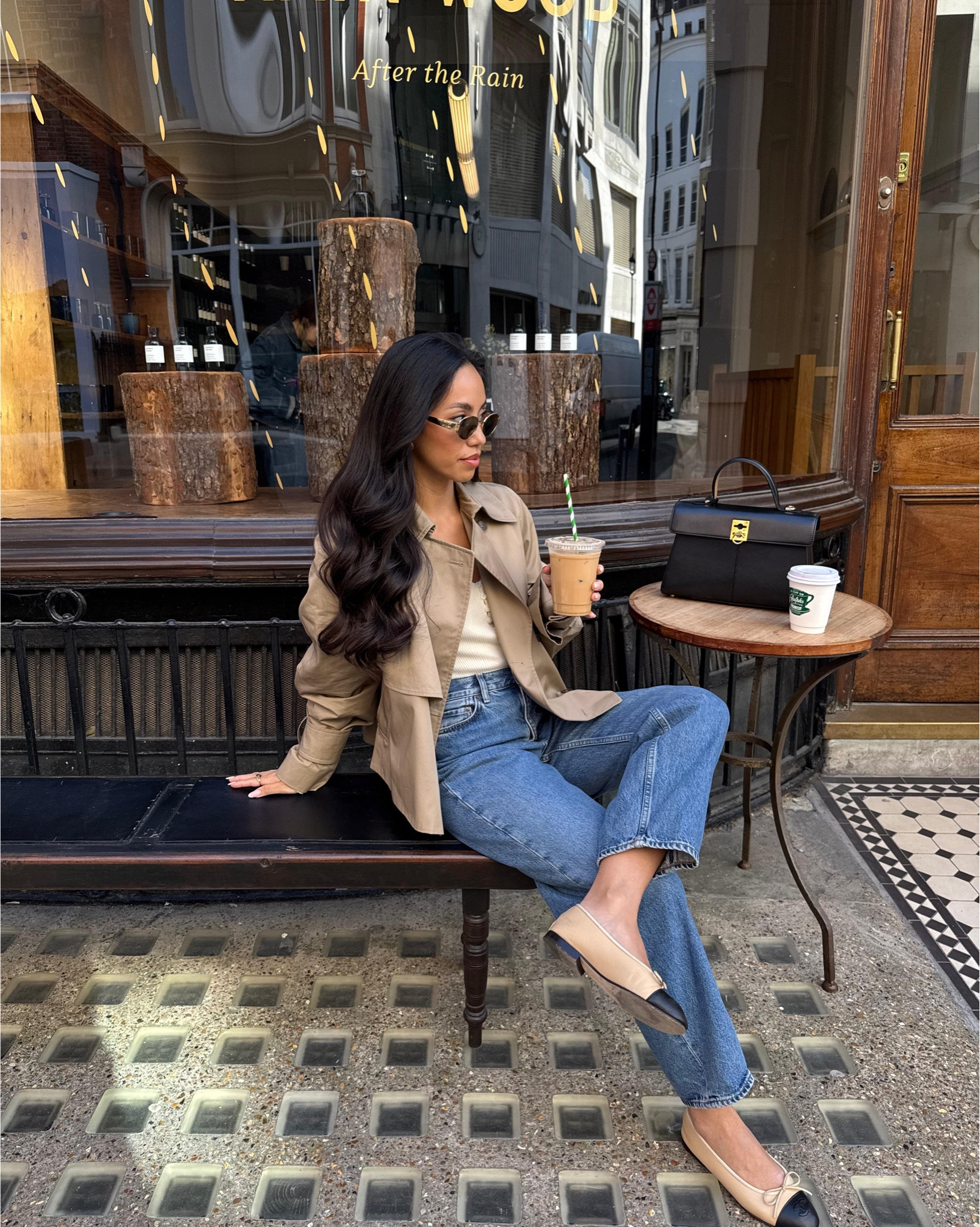 Spring coffee dates in this sunshine ☀️ casual effortless jeans and jacket look, perfect for city break trips and weekend outings

#LTKstyletip #LTKsummer #LTKspring