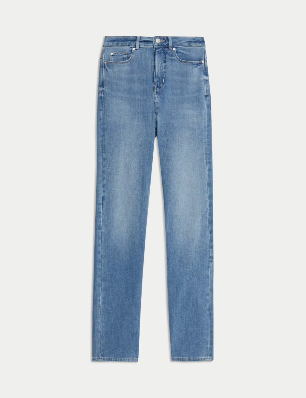 Magic Shaping High Waisted Straight Leg Jeans | Marks & Spencer (UK)