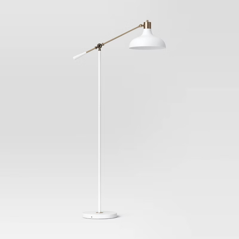 Crosby Glass Shade Floor Lamp - Threshold™ | Target