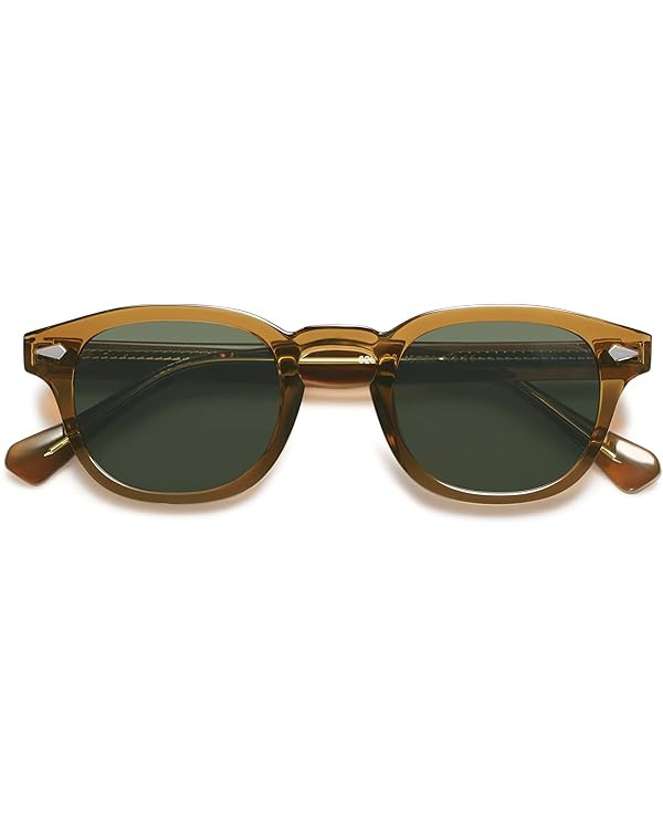 SOJOS Retro Round Sunglasses for Men Women Trendy Circle Style UV400 Lenses Unisex Sun Glasses SJ... | Amazon (US)