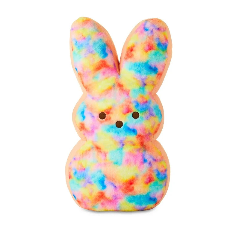 Jumbo Peeps Bunny Plush, Tie Dye, 42 Inch | Walmart (US)
