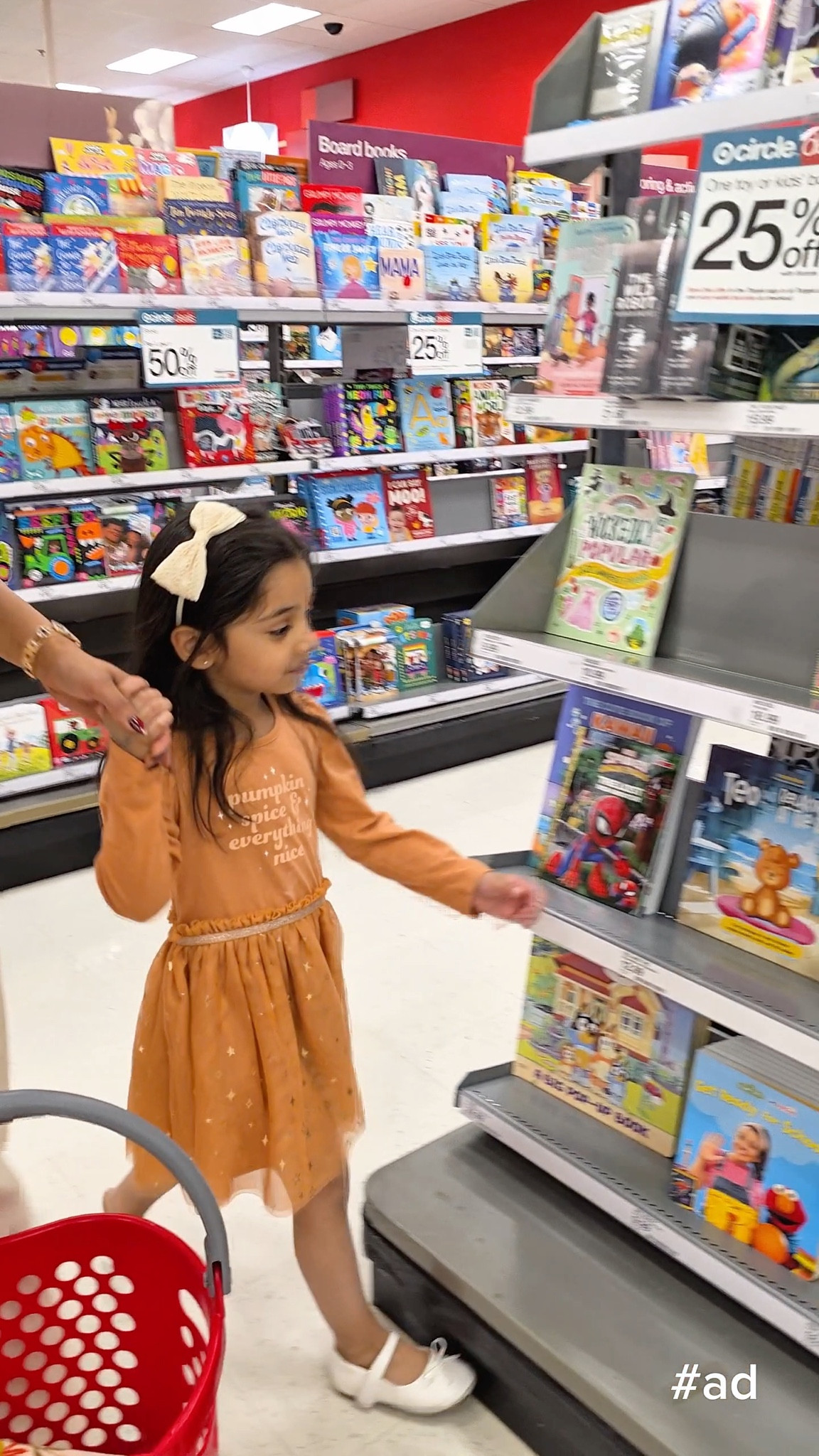 #ad We’re so excited to partner with @target for their books collection 😍📚 From tracing and learning books for little ones to inspiring reads for adults- it’s a one-stop shop for every reader in the family. Aaira has learnt so much with these books!! Plus, enjoy 5% off with Target Circle every time you stock your bookshelf ❤️Linking lots of great book finds on my @shop.ltk profile…Don't forget to check them out!! #targetbooks #target #targetpartner 

#LTKHoliday #LTKKids #LTKmomlife