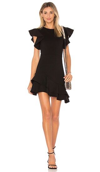 Amanda Uprichard Eclipse Dress in Black Powerstretch | Revolve Clothing (Global)