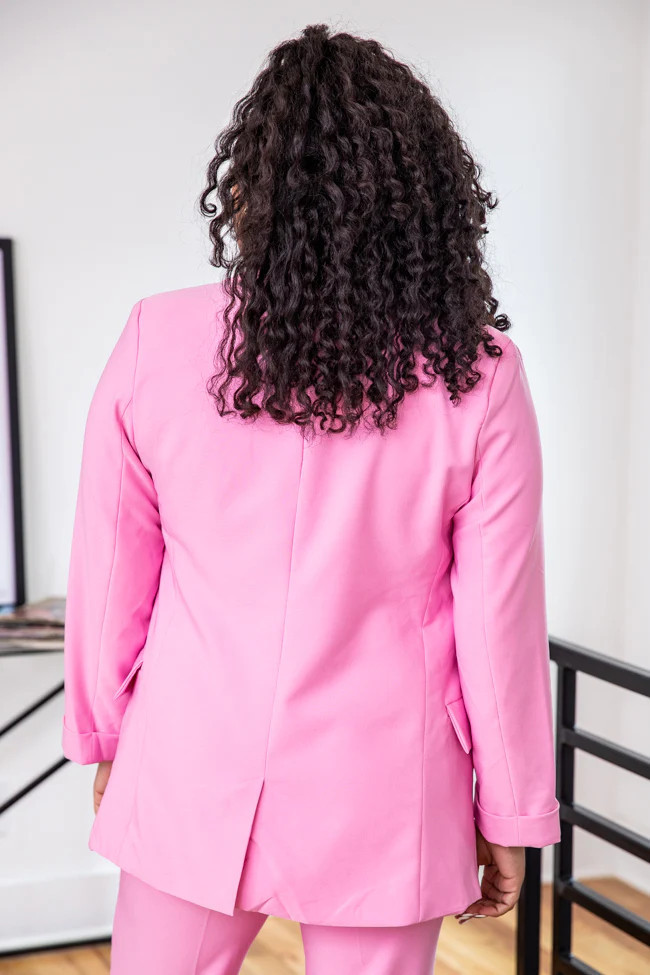Girl Boss Pink Blazer | Pink Lily