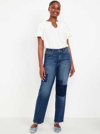 Curvy High-Waisted OG Loose Jeans | Old Navy (US)