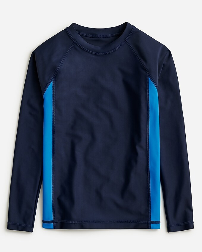 Kids' panel rash guard with UPF 50+ | J. Crew US
