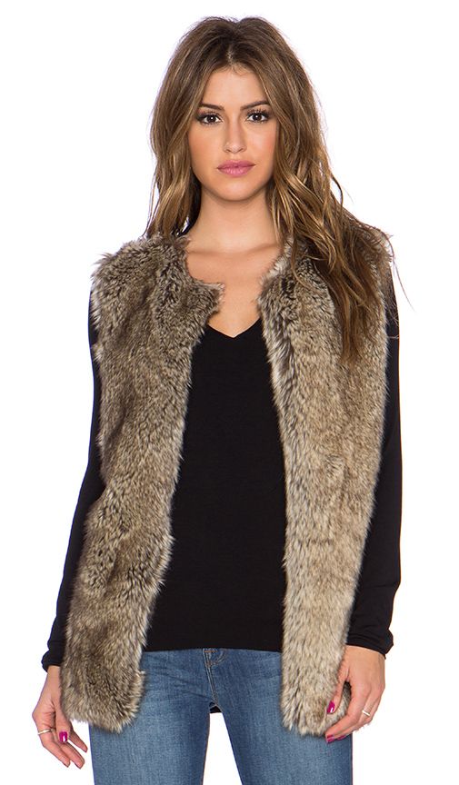 Waverly Faux Fur Vest | Revolve Clothing